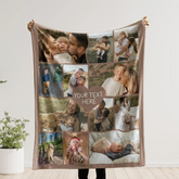 Custom flannel blankets