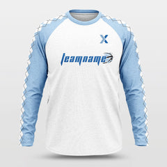 Carolina Blue - Customized Baggy Long Sleeve Shooting Jersey