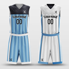 Classic 63 - Customized Reversible Sublimated Basketball Set