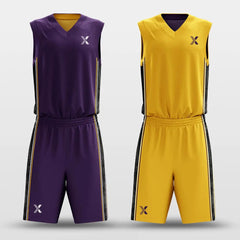 CLASSIC16 - Customized Reversible Sublimated Basketball Set
