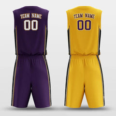 CLASSIC16 - Customized Reversible Sublimated Basketball Set