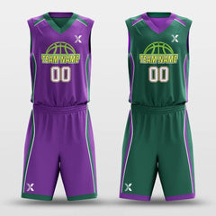 Dream - Customized Reversible Sublimated Basketball Set