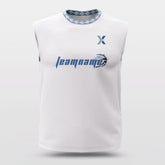 Carolina Blue - Customized Wide Shoulder Basketball Jersey