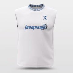 Carolina Blue - Customized Wide Shoulder Basketball Jersey