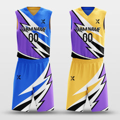 Windstorm - Customized Reversible Sublimated Basketball Set