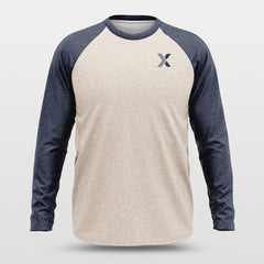 Basic Dark Blue - Customized Baggy Long Sleeve Shooting Jersey