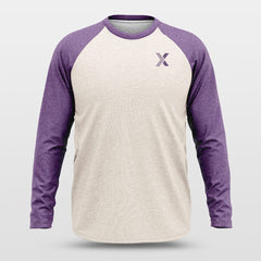 Basic Purple - Customized Baggy Long Sleeve Shooting Jersey