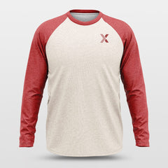Basic Red - Customized Baggy Long Sleeve Shooting Jersey