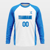Ice Crystals - Customized Baggy Long Sleeve Shooting Jersey