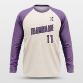 Basic Purple - Customized Baggy Long Sleeve Shooting Jersey