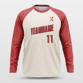 Basic Red - Customized Baggy Long Sleeve Shooting Jersey
