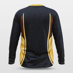 Titan Blue - Customized Baggy Long Sleeve Shooting Jersey