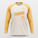Basic Yellow - Customized Baggy Long Sleeve Shooting Jersey