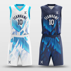 Aurora- Custom Reversible Basketball Jersey Set Sublimated