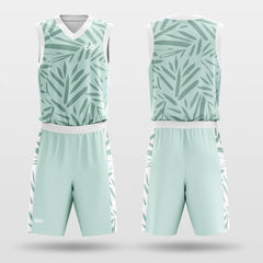 Bamboo - Customized Kid's Sublimated Basketball Jersey Set