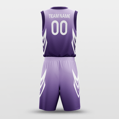 Bauhinia - Customized Kid's Sublimated Basketball Jersey Set