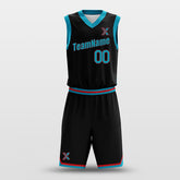 Black Blue - Custom Basketball Jersey Design for Team