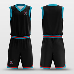 Black Blue - Custom Basketball Jersey Design for Team