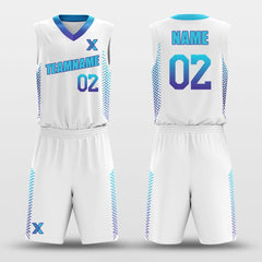 Braid White - Customized Basketball Jersey Set Design