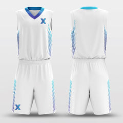 Braid White - Customized Basketball Jersey Set Design