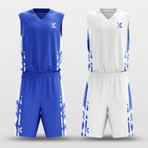 Broken Mirrors - Custom Reversible Basketball Jersey Set Sublimated BK260604S