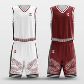 Broom - Custom Reversible Basketball Jersey Set Sublimated BK260603S