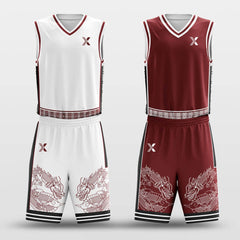 Broom - Custom Reversible Basketball Jersey Set Sublimated BK260603S