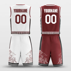 Broom - Custom Reversible Basketball Jersey Set Sublimated BK260603S