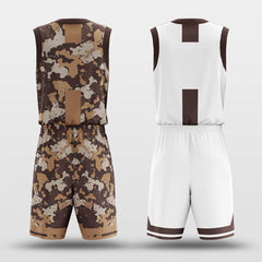Camouflage - Custom Reversible Sublimated Basketball Jersey Set