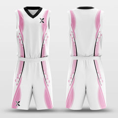 Cherry Blossom - Customized Basketball Jersey Set Sublimated