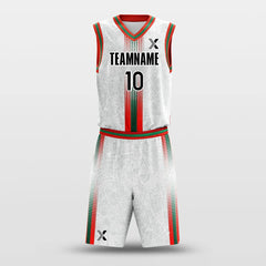 Christmas Map - Customized Basketball Jersey Set Design