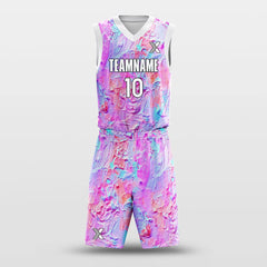 Colorful - Customized Basketball Jersey Set Sublimated BK160113S