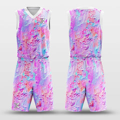 Colorful - Customized Basketball Jersey Set Sublimated BK160113S