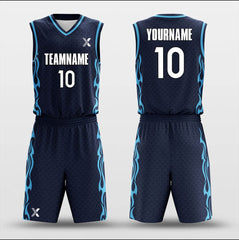 Dragon - Customized Basketball Jersey Set Sublimated BK160134S