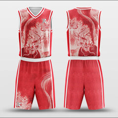 Dragon Hunt 3 - Customized Basketball Jersey Set Sublimated BK160138S