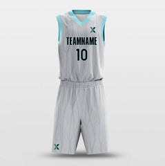 Everything Grows - Customized Basketball Jersey Set Design BK160129S