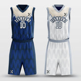 Gleaming- Custom Reversible Basketball Jersey Set Sublimated