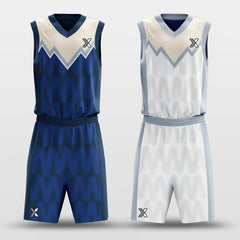 Gleaming- Custom Reversible Basketball Jersey Set Sublimated