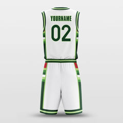 Green Mood - Customized Basketball Jersey Set Sublimated