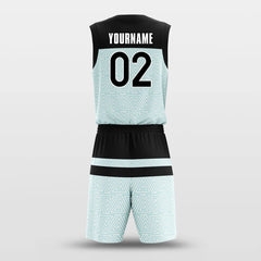 Green Triangle - Customized Basketball Jersey Set Sublimated