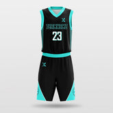 Ice Cream Black- Customized Basketball Jersey Design for Team