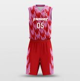 Inverted Reflection - Customized Sublimated Basketball Jersey Set