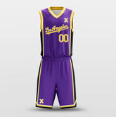 Lakers - Customized Basketball Jersey Set Design