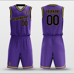 Lakers Purple - Customized Basketball Jersey Design for Team