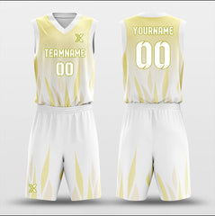 Maple Leaf - Customized Basketball Jersey Set Sublimated BK160615S