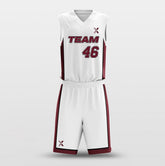 Miami Heat White - Customized Basketball Jersey Design