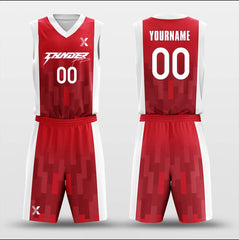 Mosaic - Customized Basketball Jersey Set Sublimated