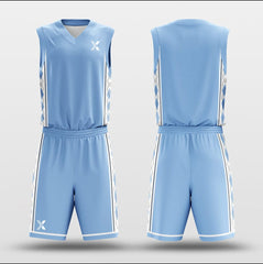 NCAA Blue - Customized Basketball Jersey Design for Team