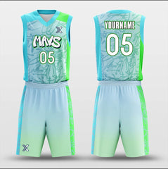 Popping Candy - Customized Sublimated Basketball Jersey Set