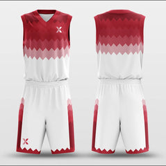 Red Coral - Customized Basketball Jersey Set Design